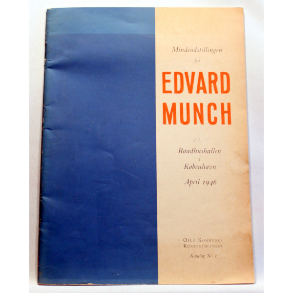 Mindeudstillingen for Edvard Munch i Raadhushallen i København April 1946