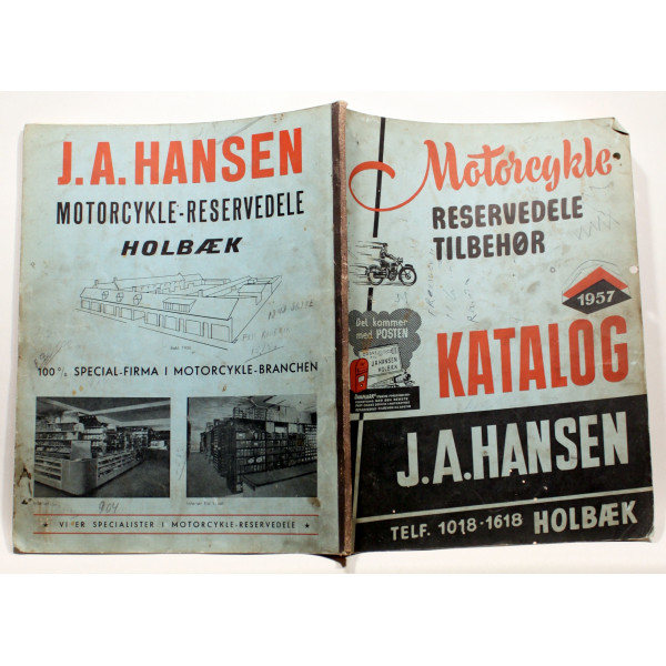 Motorcykle Reservedele og Tilbehør. Katalog