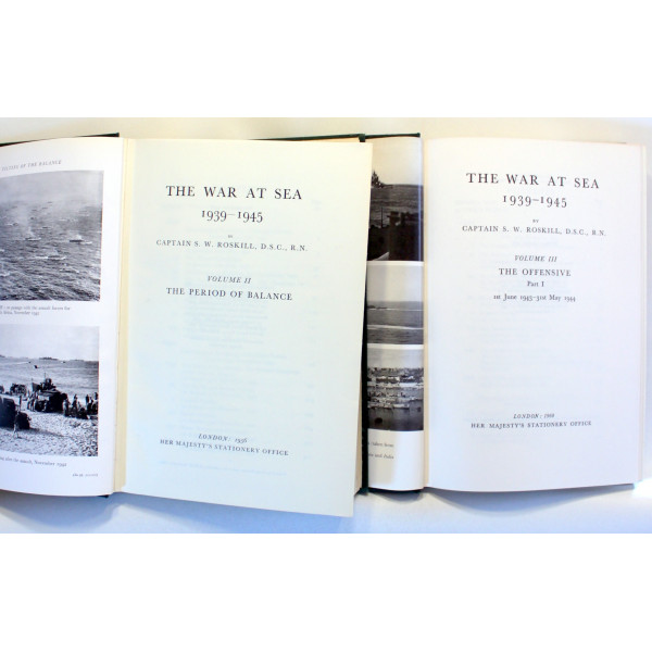 The War at Sea 1939-1945. Volume II + III