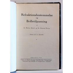 Refraktionsbestemmelse og Brilletilpasning