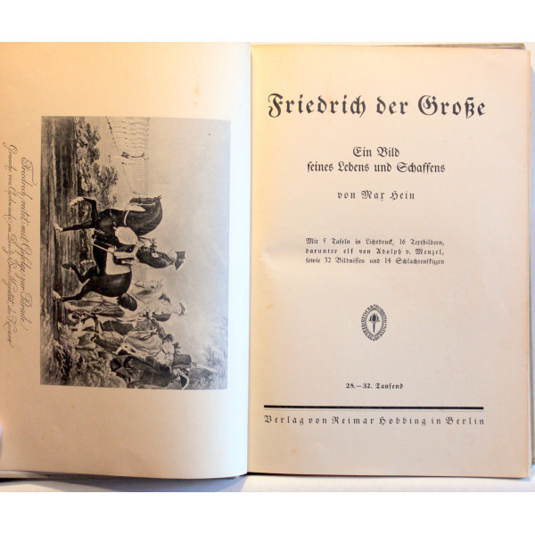 Friedrich der Große. Ein Bild seines Lebens und Schaffens