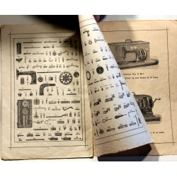 Brugsanvisning til den Ny forbedrede Symaskine