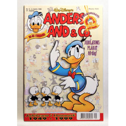 Anders And & Co. Nr. 9. 4. marts. 51. årgang. (Jubilæum i Danmark)