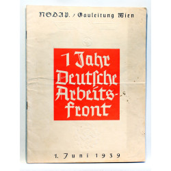 1 Jahr Deutsche Arbeitsfront
