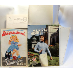 Strik med løve garn. Model Jumpers. Strik til de søde små. Sønderborg garn.