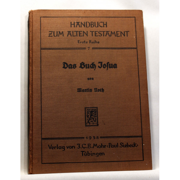 Das Buch Josua Handbuch zum Alten Testament