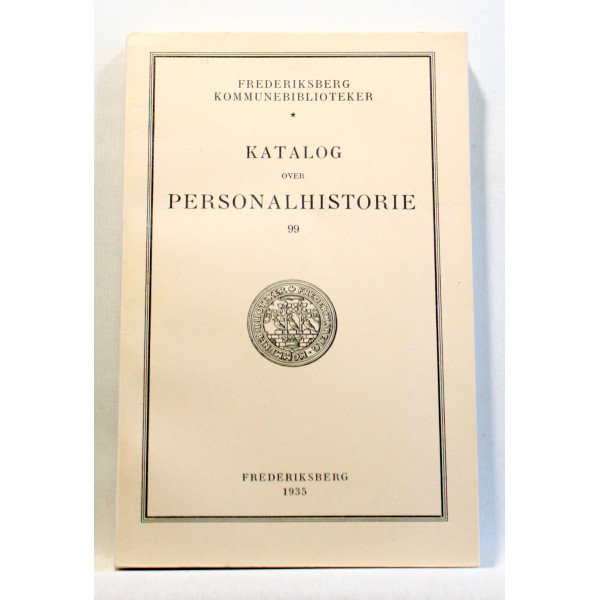 Katalog over Personalhistorie 99