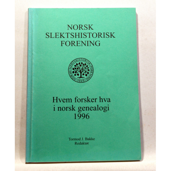 Hvem forsker hva i norsk genealogi 