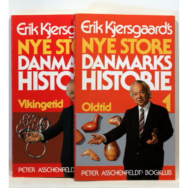 Erik Kjersgaards nye store Danmarkshistorie Oldtid + Vikingetid. 2 Bind
