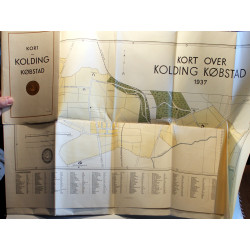 Kort over Kolding købstad 1937