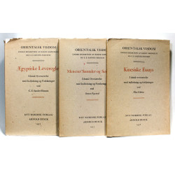 Orientalsk Visdom. Ægyptiske leveregler. Mencius´ Samtaler og Sentenser. Kinesiske Essays