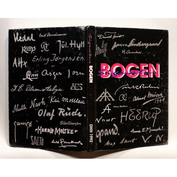 Signaturbogen - 1800 signaturer af 1000 danske malere