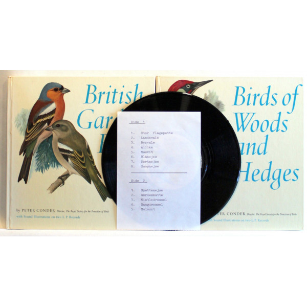 Birds of Woods and Hedges. British Garden Birds