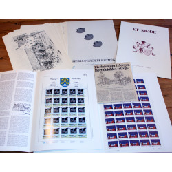 Herlufsholm i Streg. + Jubilæums mærkater