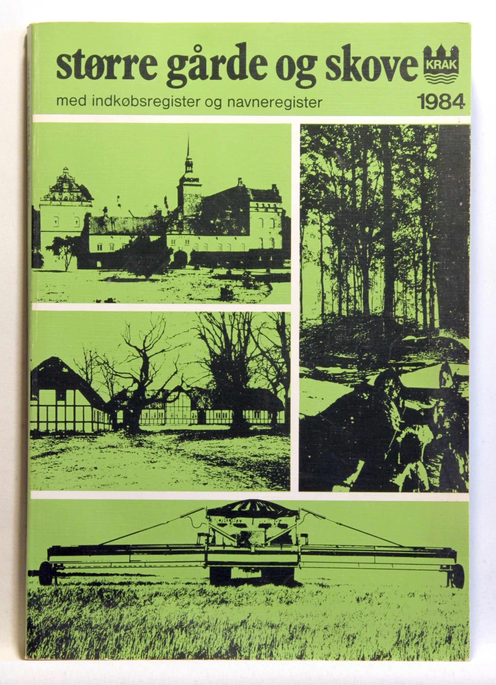 Større gårde og skove med indkøbsregister og navneregister 1980