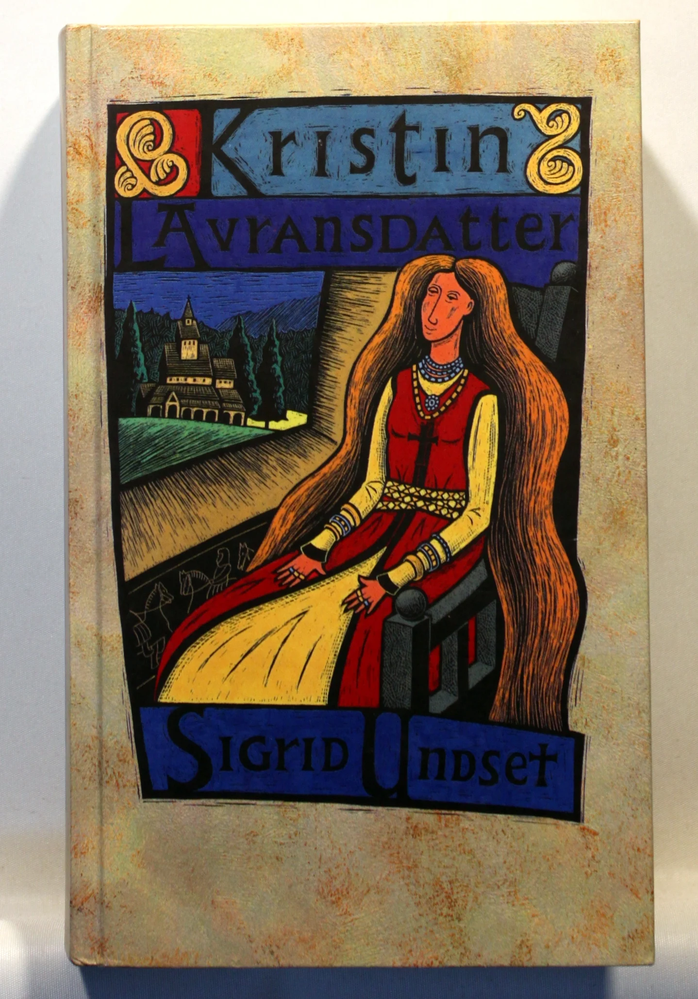 Kristin Lavransdatter. Kransen. Husfrue. Korset. 1-3 i 1 bind.