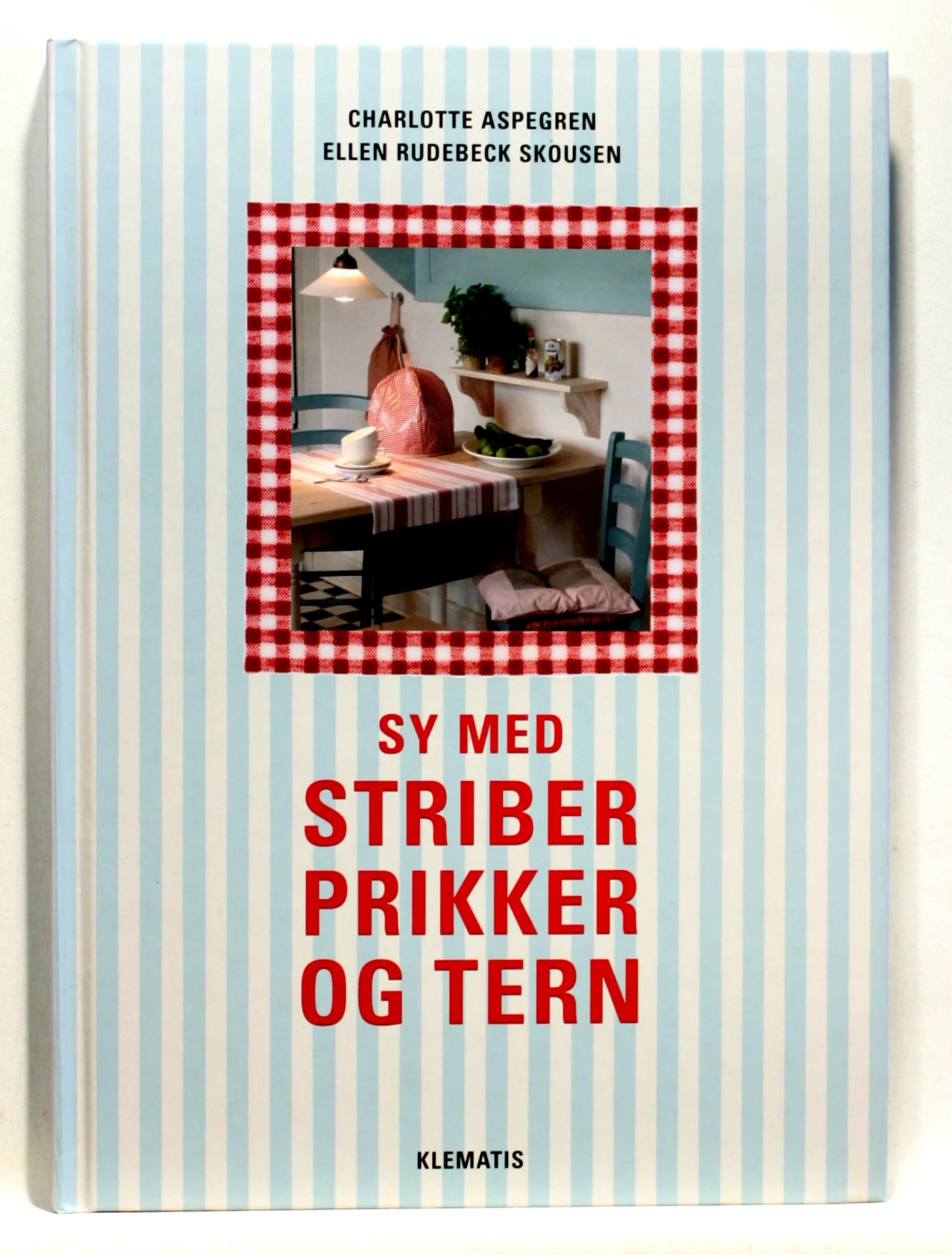 Sy med striber, prikker og tern
