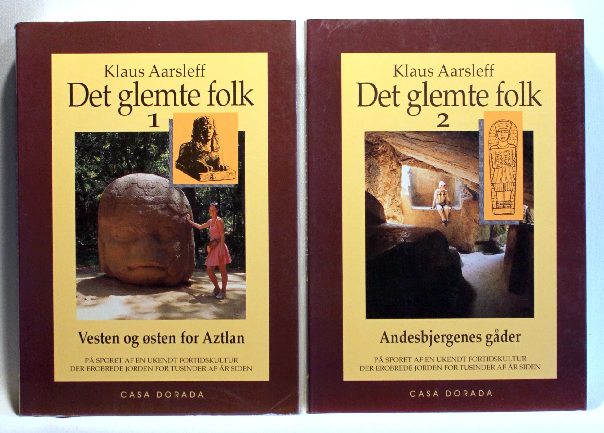 Det glemte folk. Vesten og østen og Andesbjergenes gåder. 2 bind.