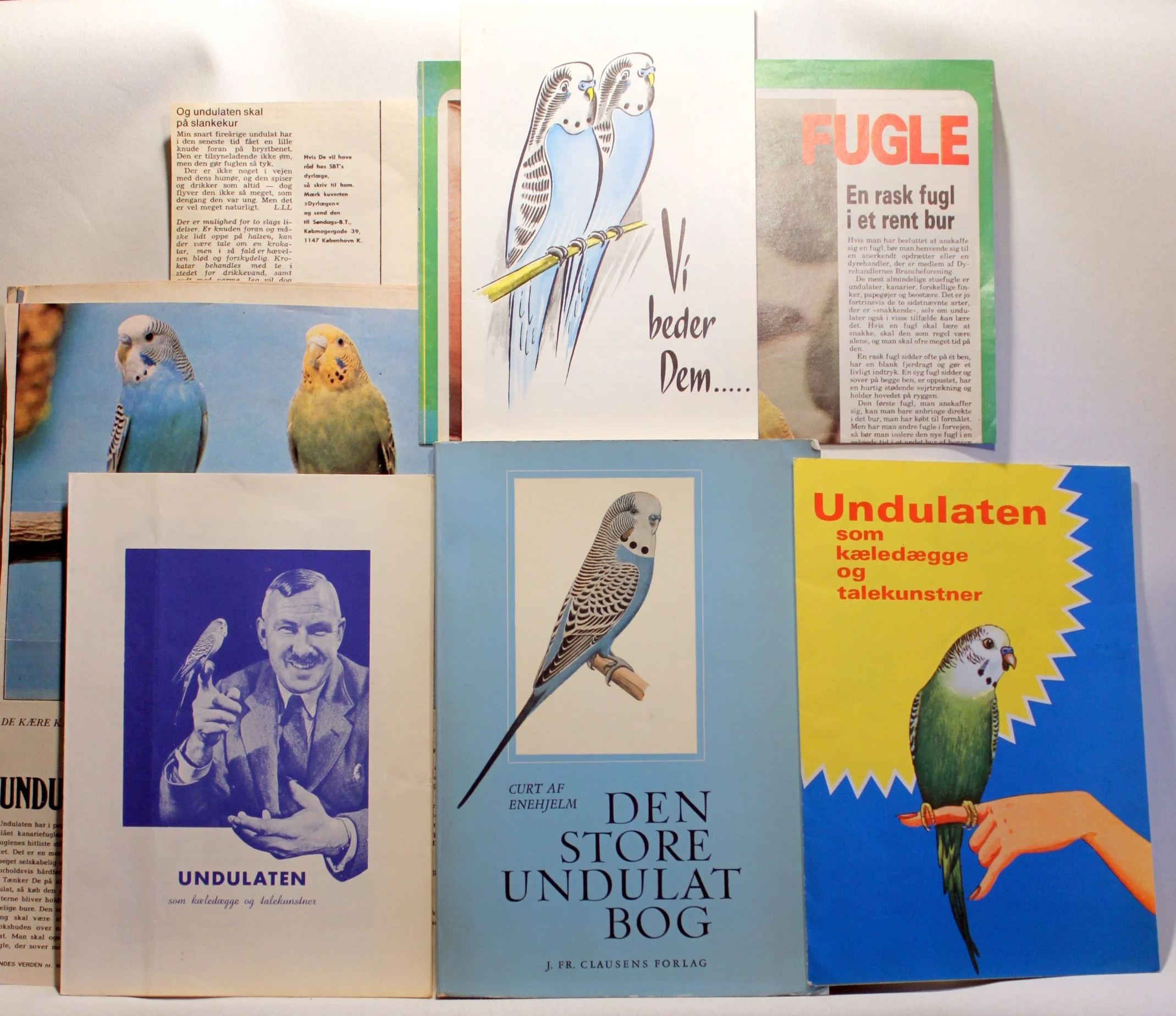 Den store undulatbog. Hefter vedlagt