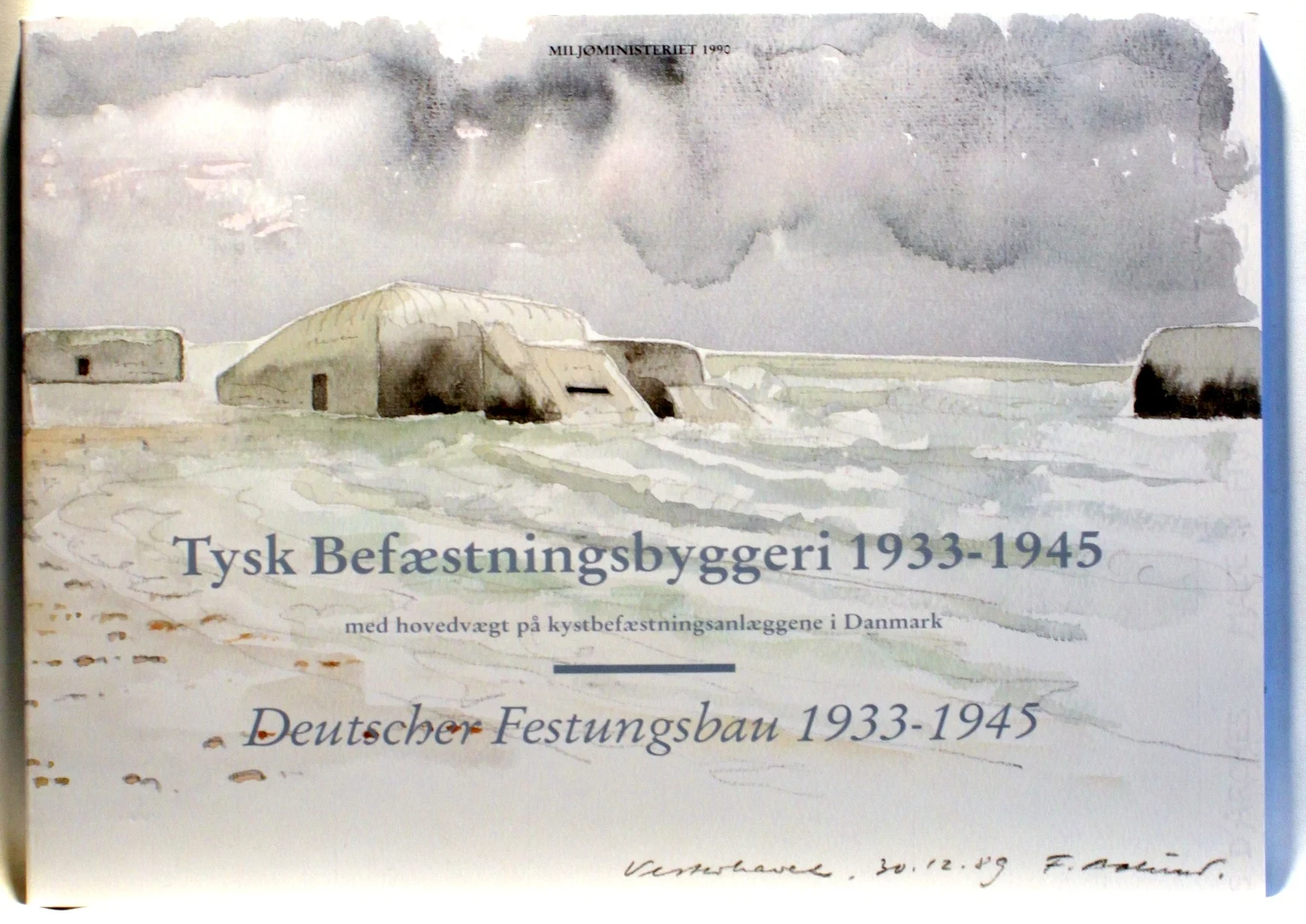 Tysk befæstningsbyggeri 1933-1945 med hovedvægt på kystbefæstningsanlæggene i Danmark