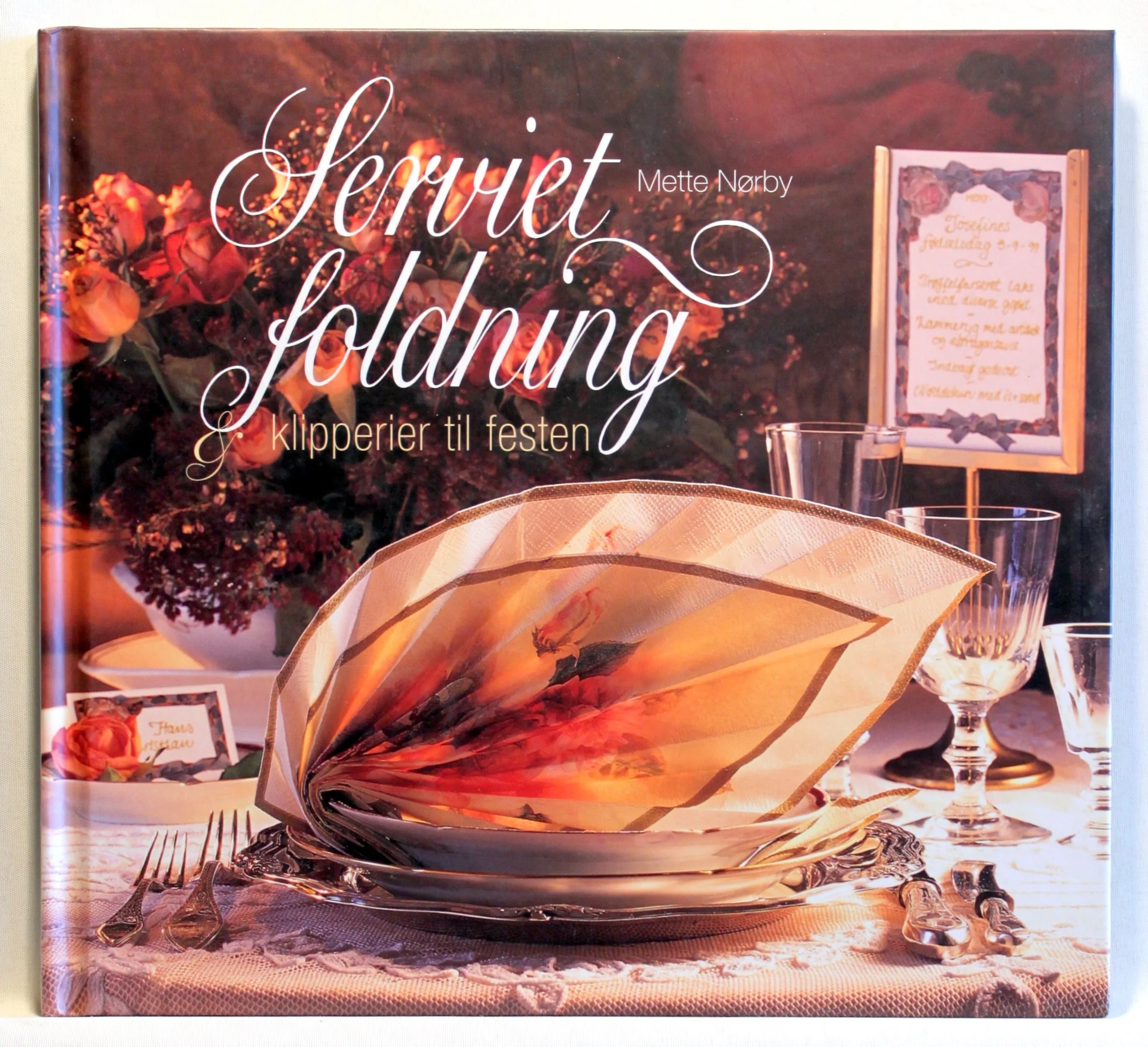 Servietfoldning & klipperier til festen