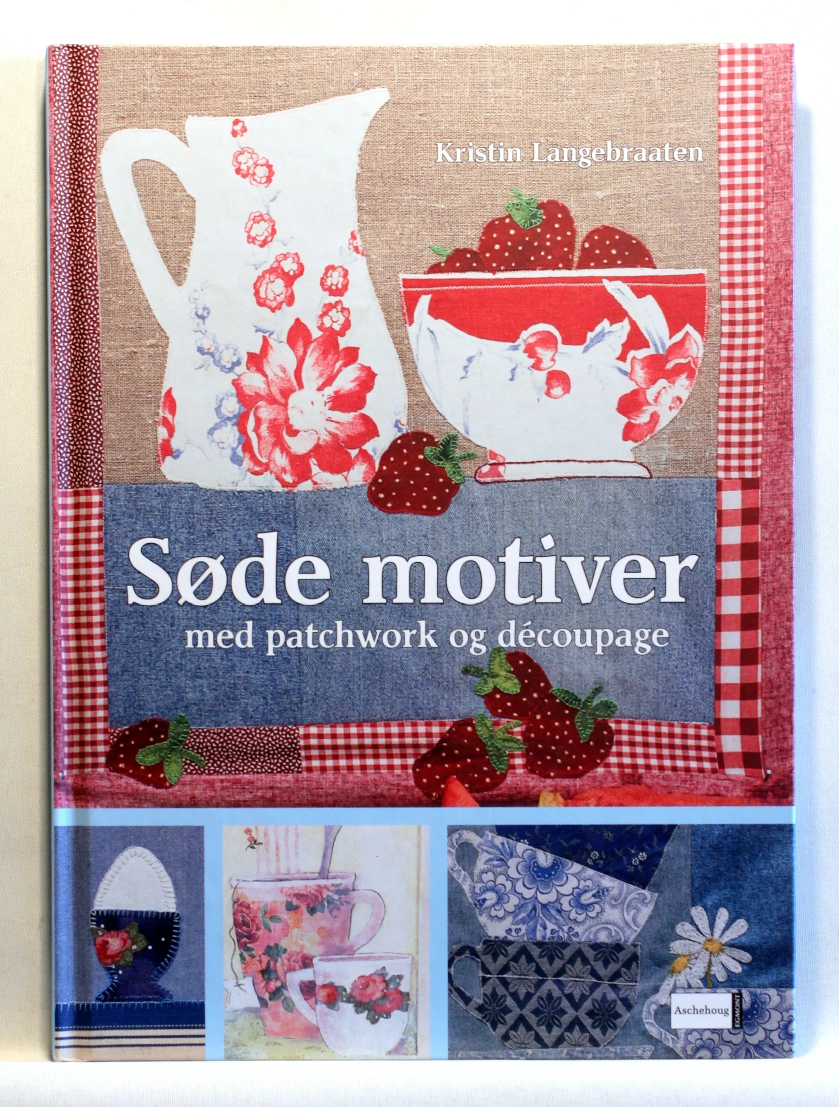 Søde motiver med patchwork og découpage