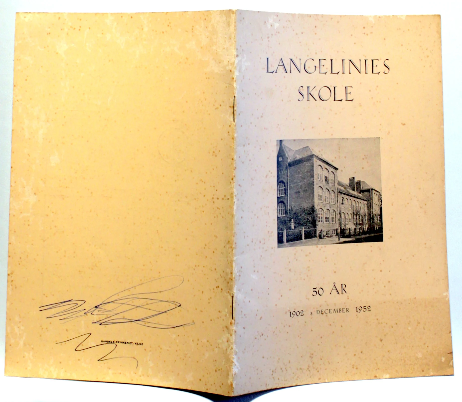Langelinies skole 50 år 1902-1952