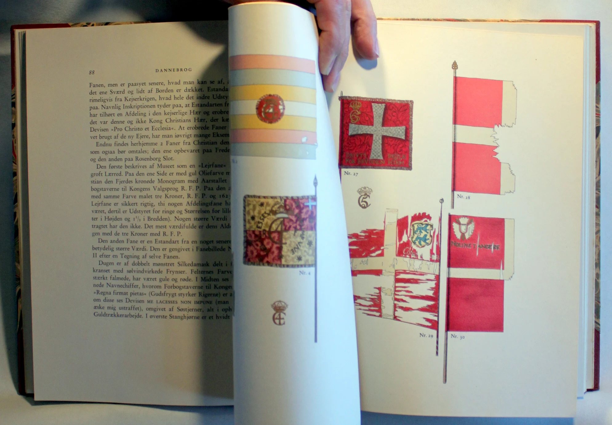 Dannebrog og danske Faner gennem Tiderne