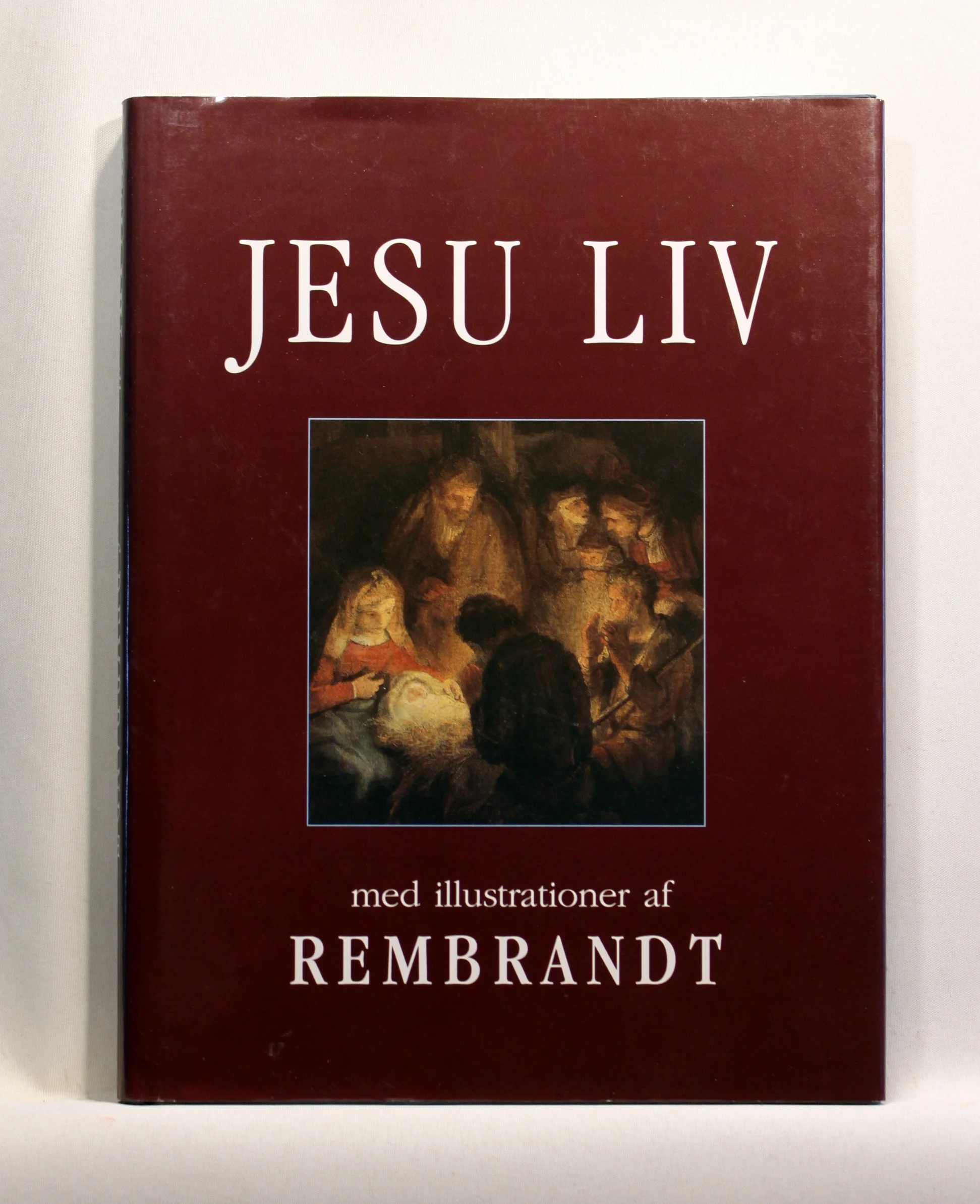 Jesu liv med illustrationer af Rembrandt
