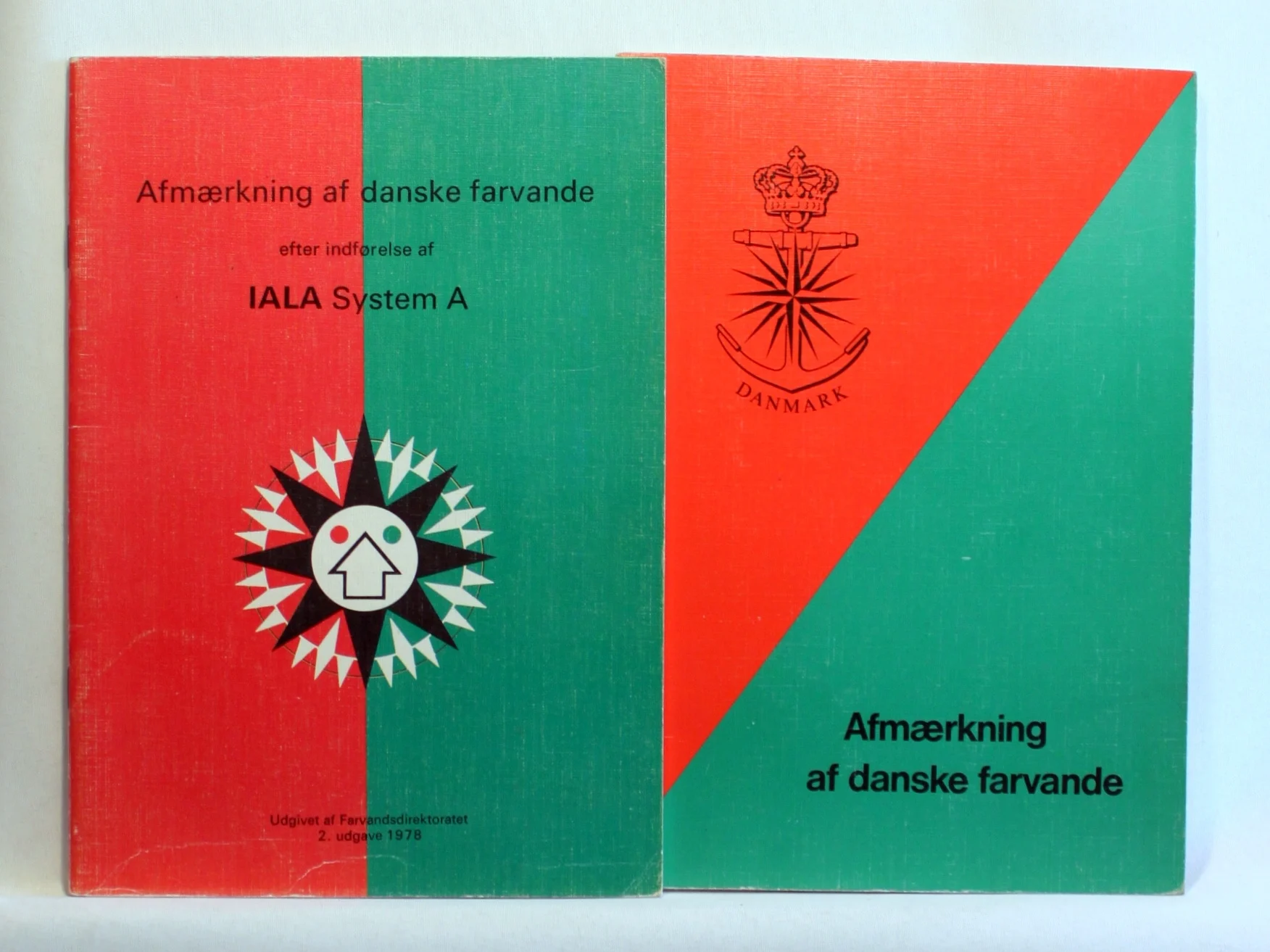 Afmærkning af danske farvande. Afmærkning af danske farvande efter indførelse af IALA system A.