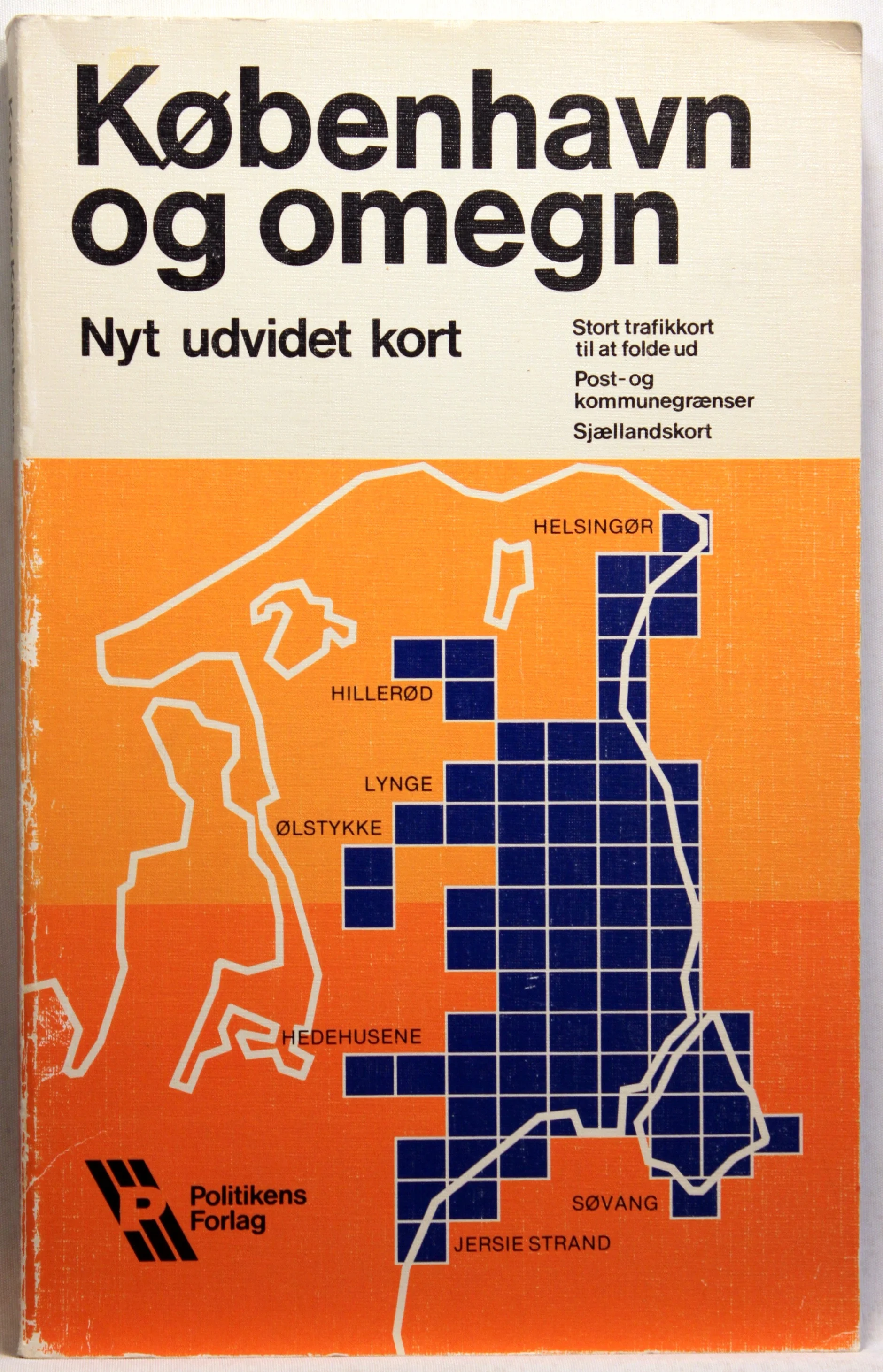 København og omegn. Nyt udvidet kort