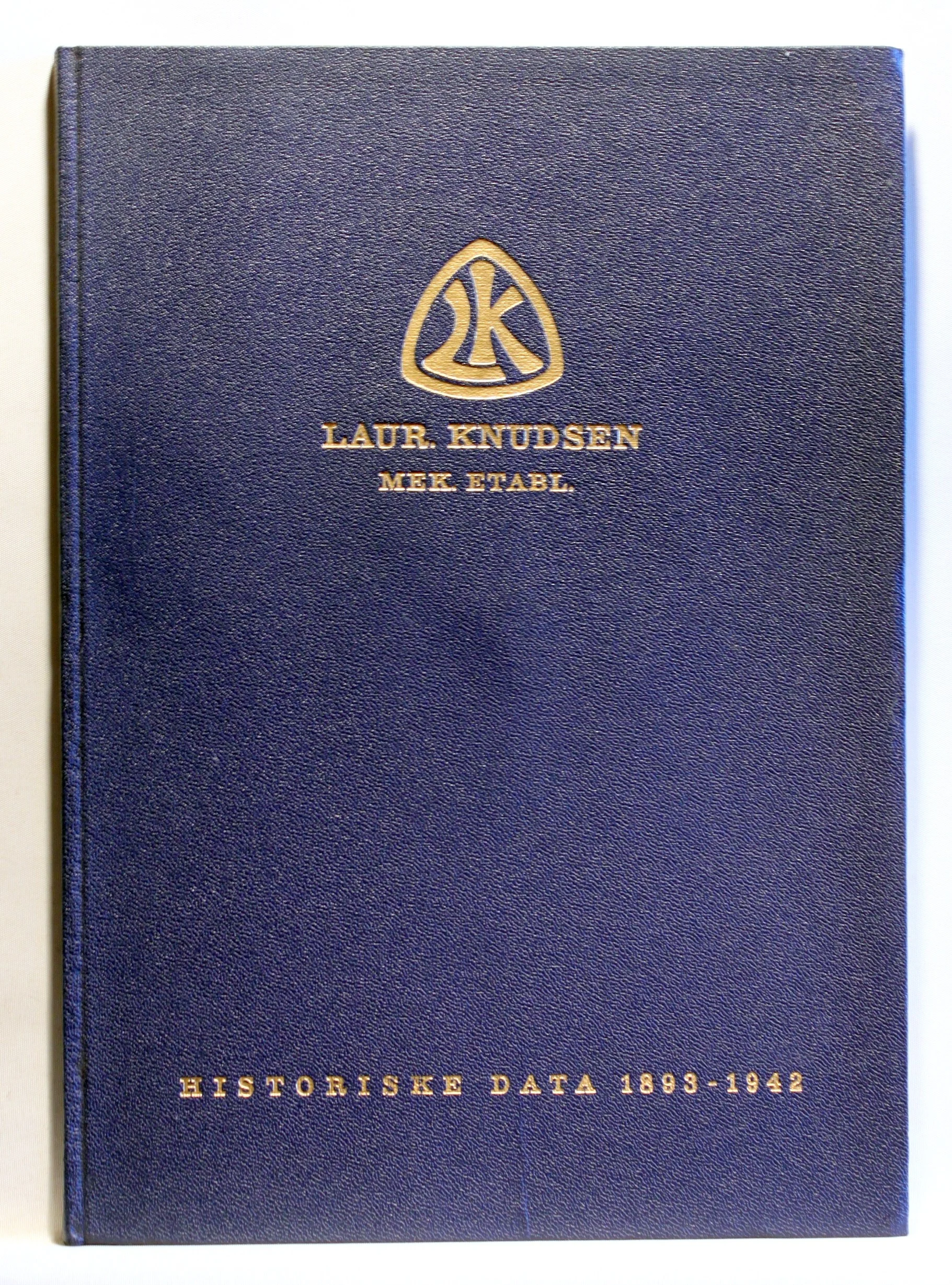 Historiske data fra firmaet Laur. Knudsen Mek. Etabl.