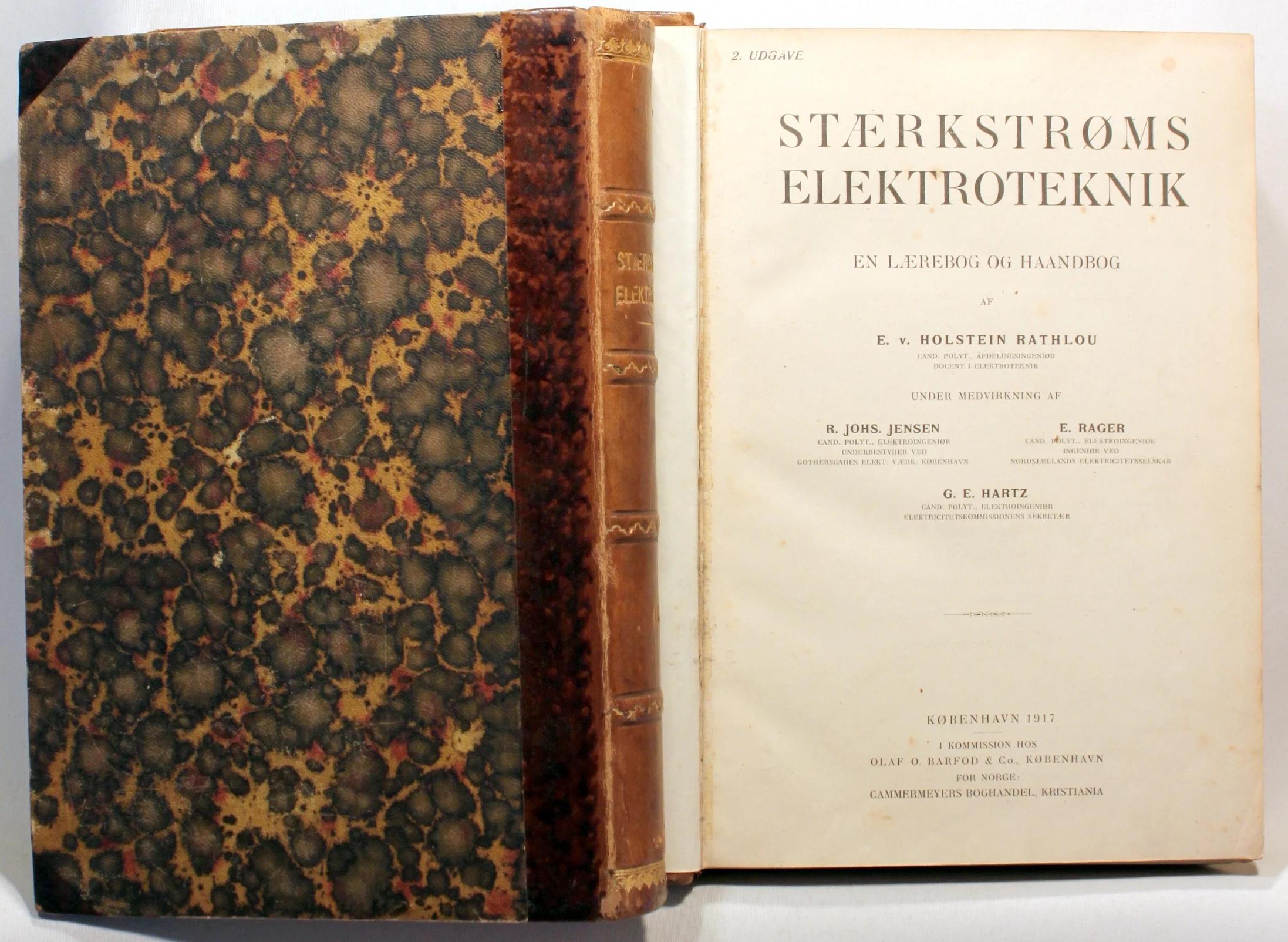 Stærkstrøms Elektroteknik. En Lærebog og Haandbog. 1-2