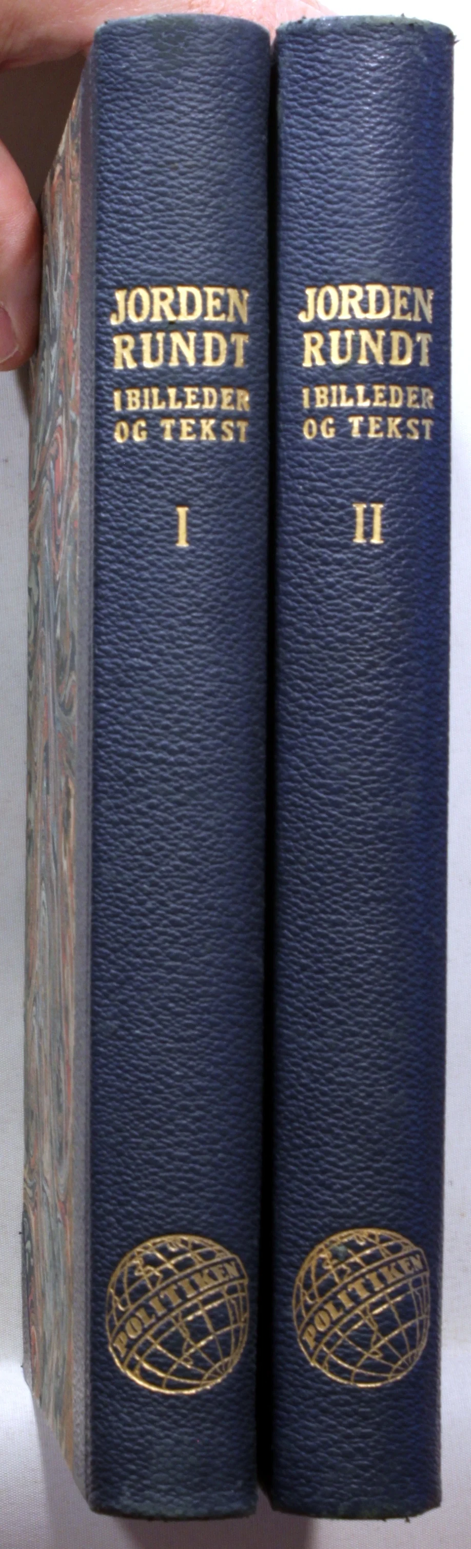 Jorden rundt i Billeder og Tekst. Bind 1 + 2