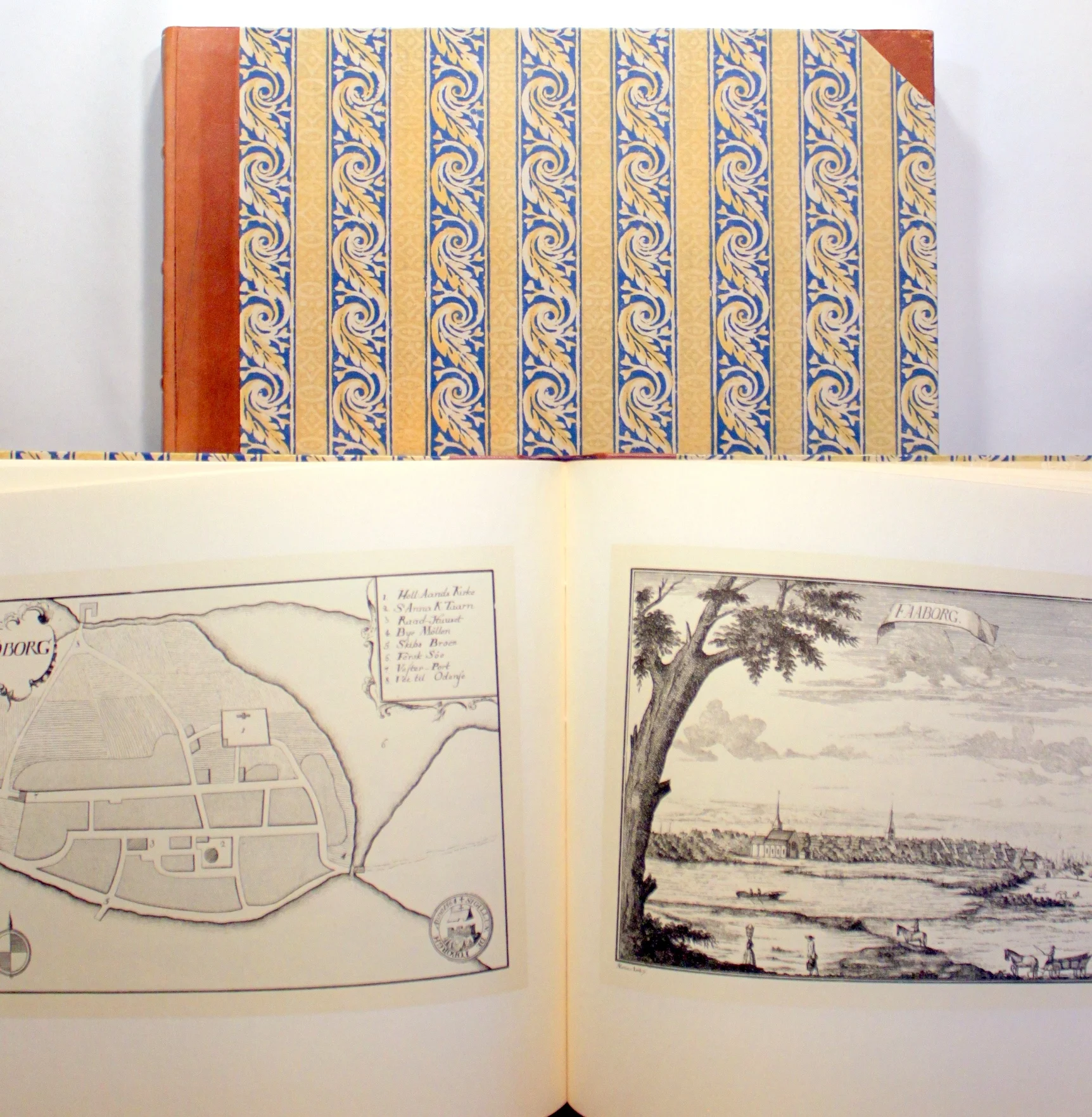 Danske købsteder for to hundrede år siden og i dag. Forudsætninger og tilstande i billeder og tekst. Bind I + II