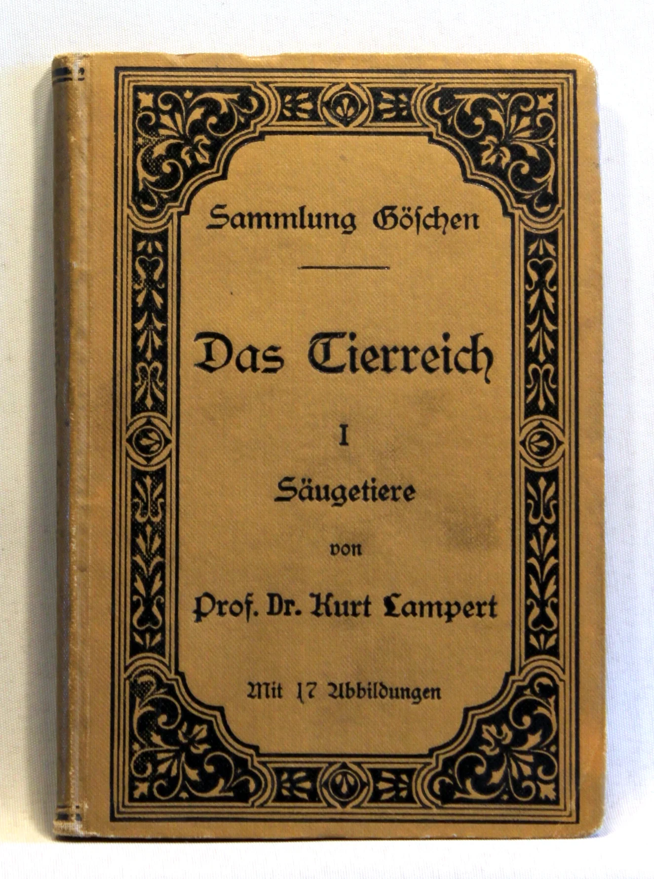 Das Tierreich I. Säugetiere.