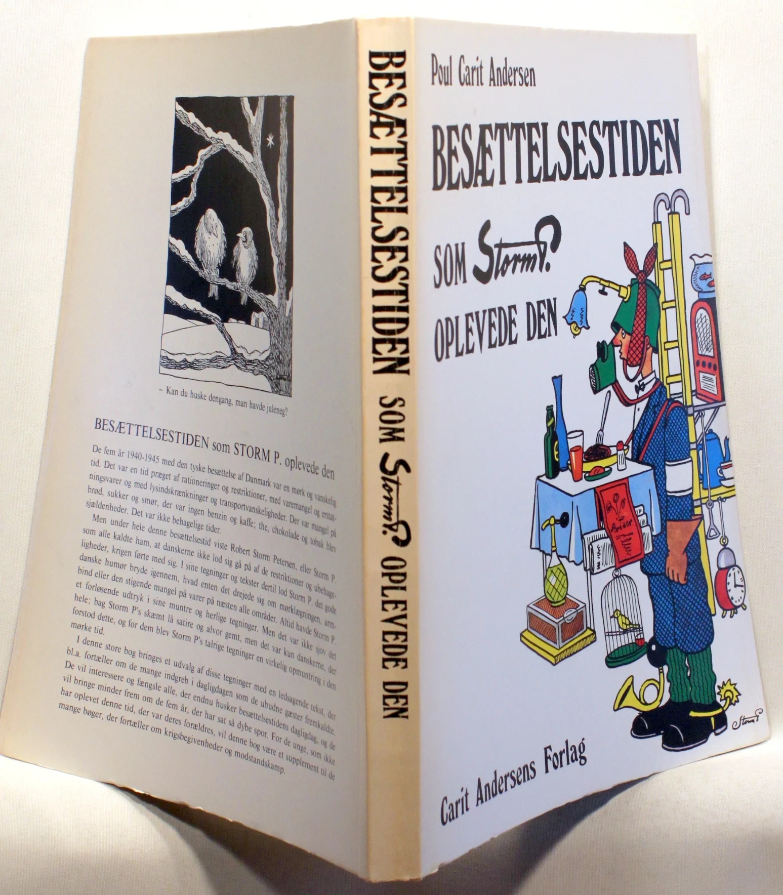 Besættelsestiden som Storm P. oplevede den