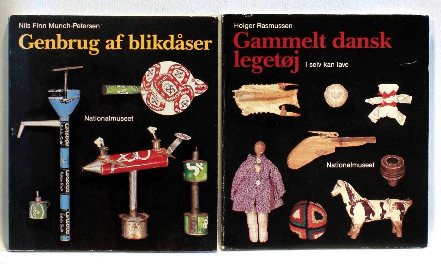 Gammelt dansk legetøj. Genbrug af blikdåser