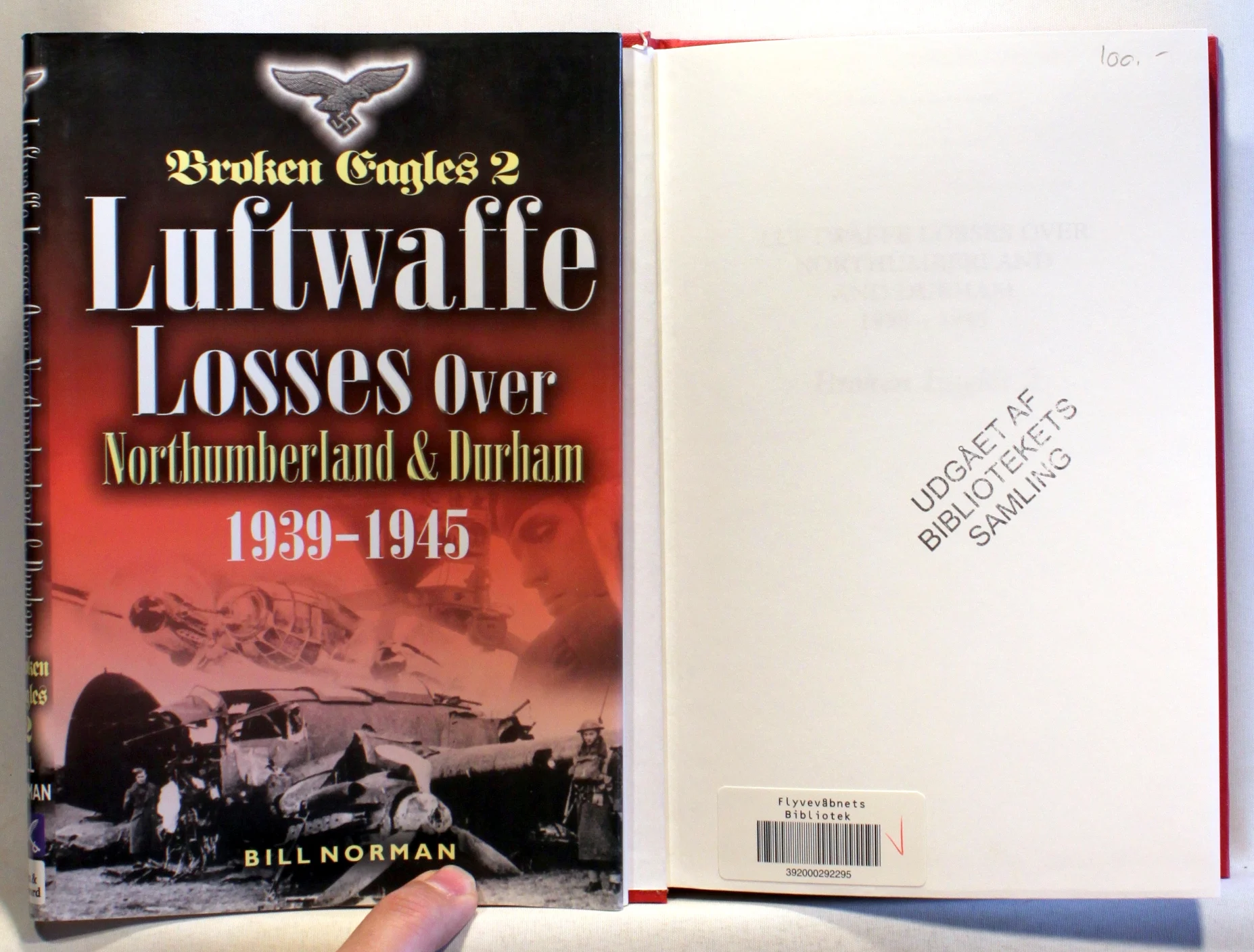 Luftwaffe Losses Over Northumberland and Durham 1939-1945
