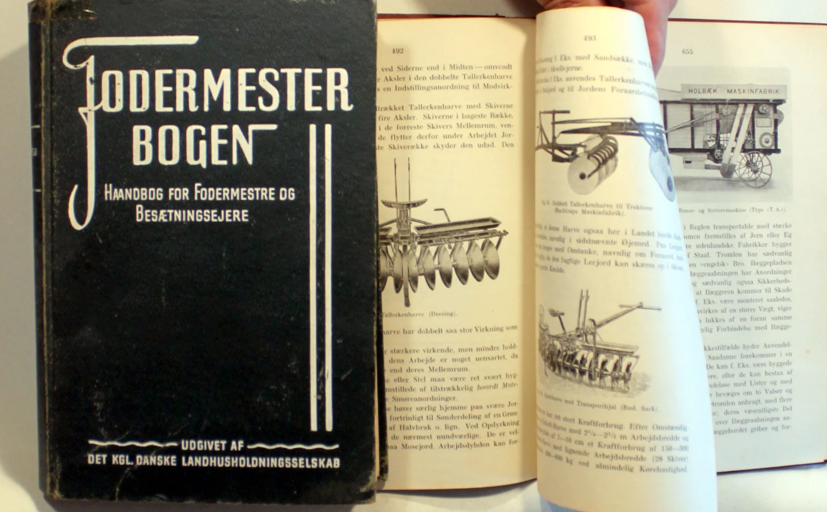 Maskinbog for Landmænd. Fodermesterbogen