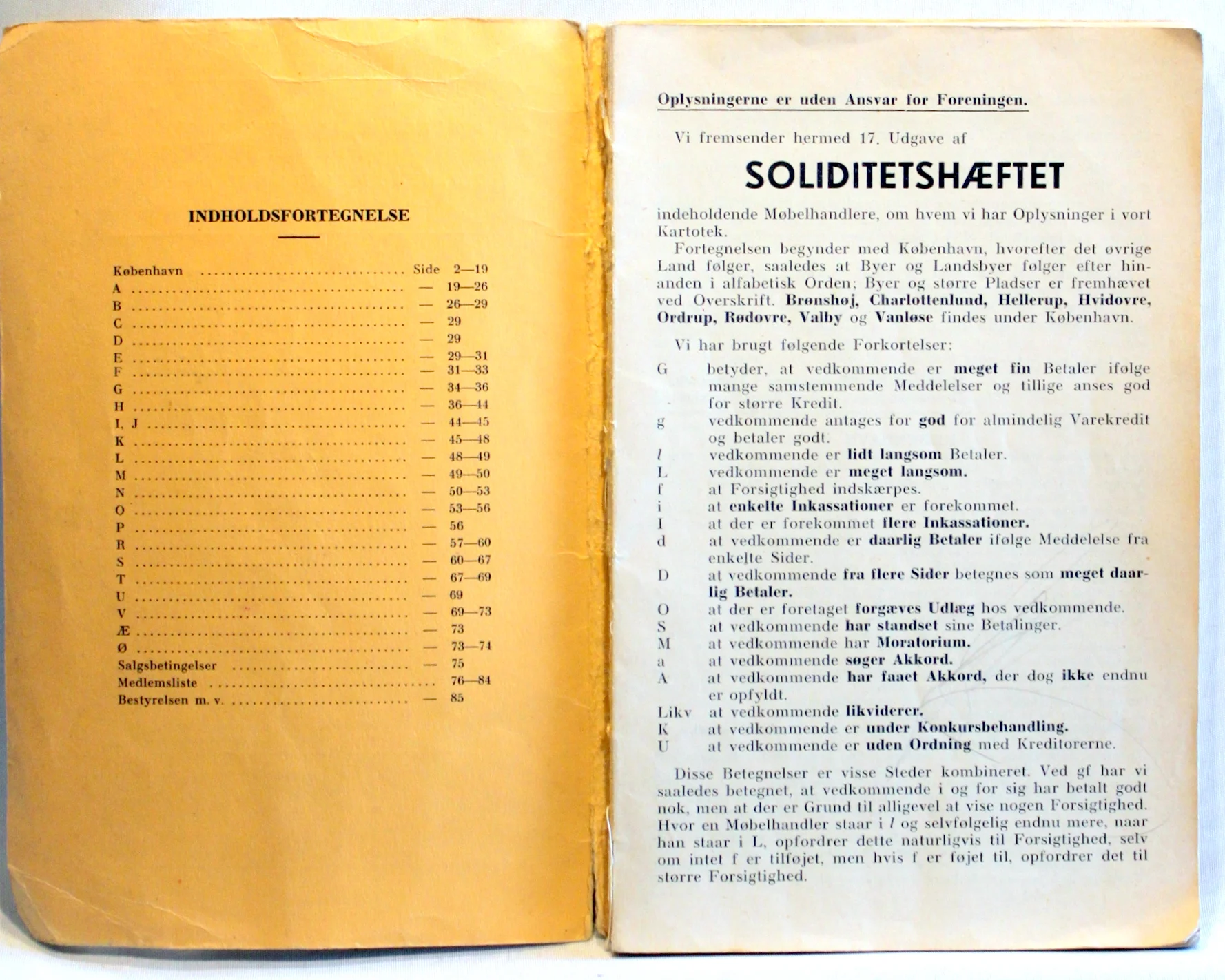 Soliditetshæfte for 1957