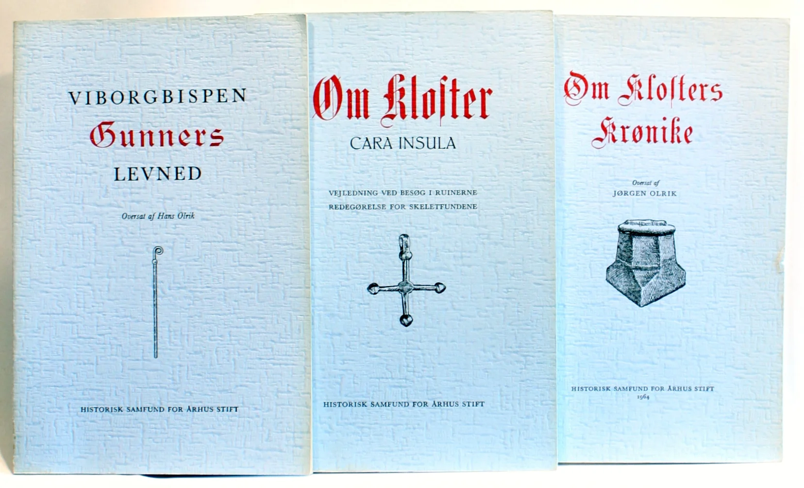 Øm Klosters krønike. Øm Kloster. Viborgbispen Gunners Levned.