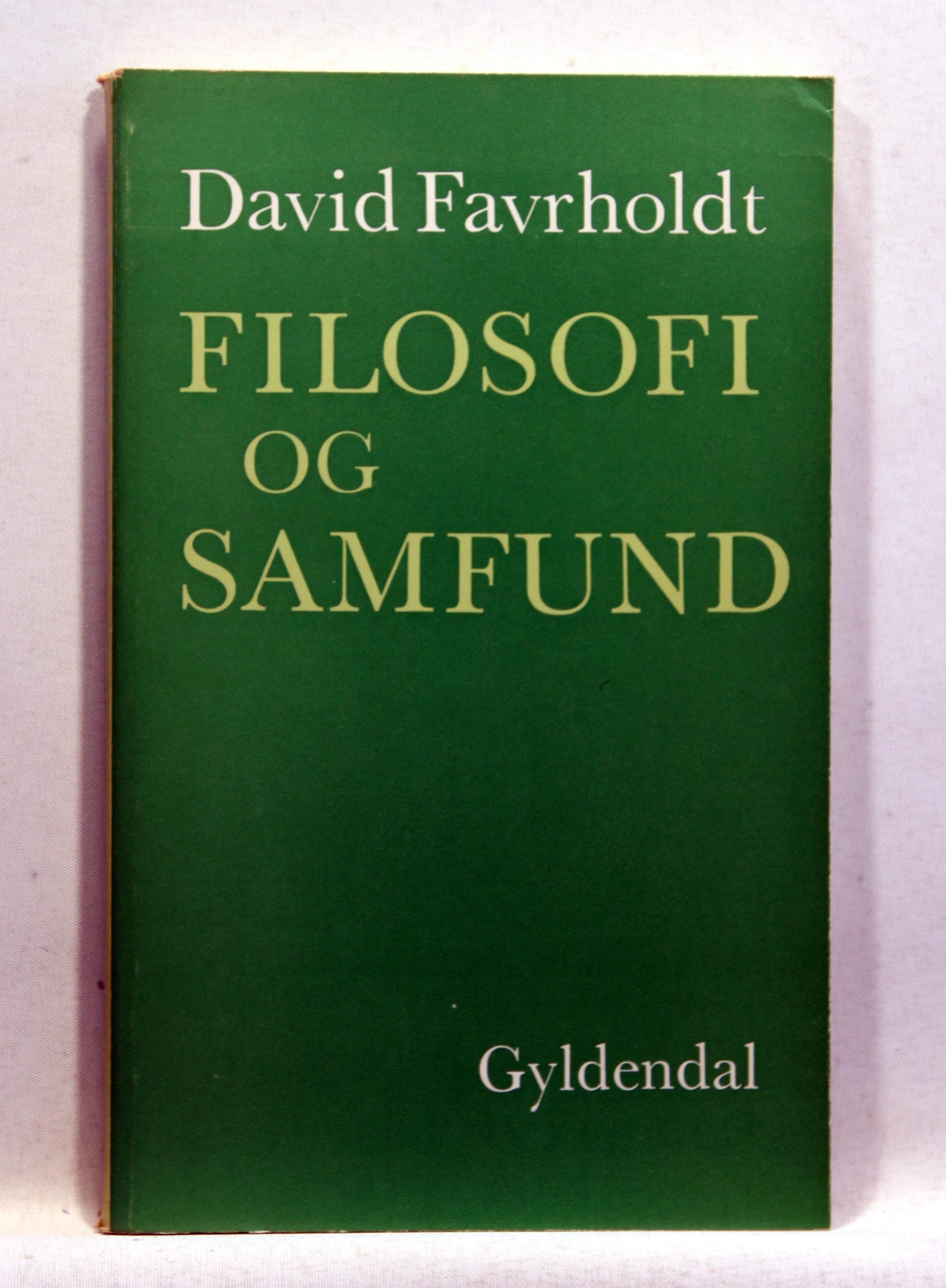 Filosofi og samfund