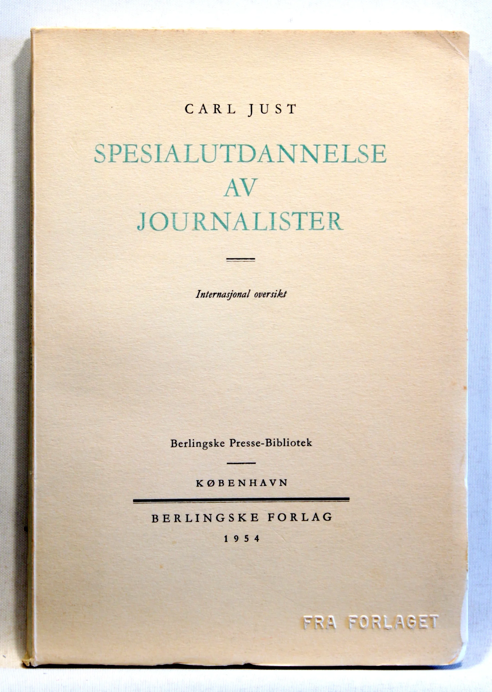 Spesialutdannelse av journalister