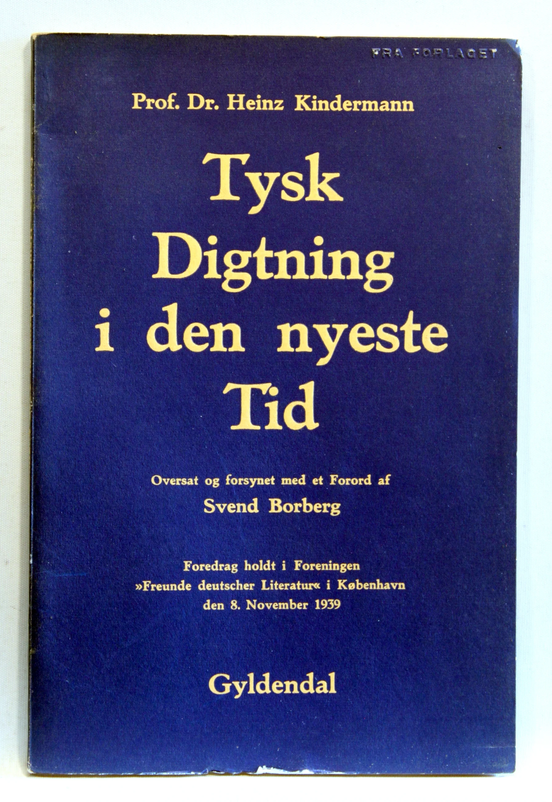 Tysk Digtning i den nyeste tid