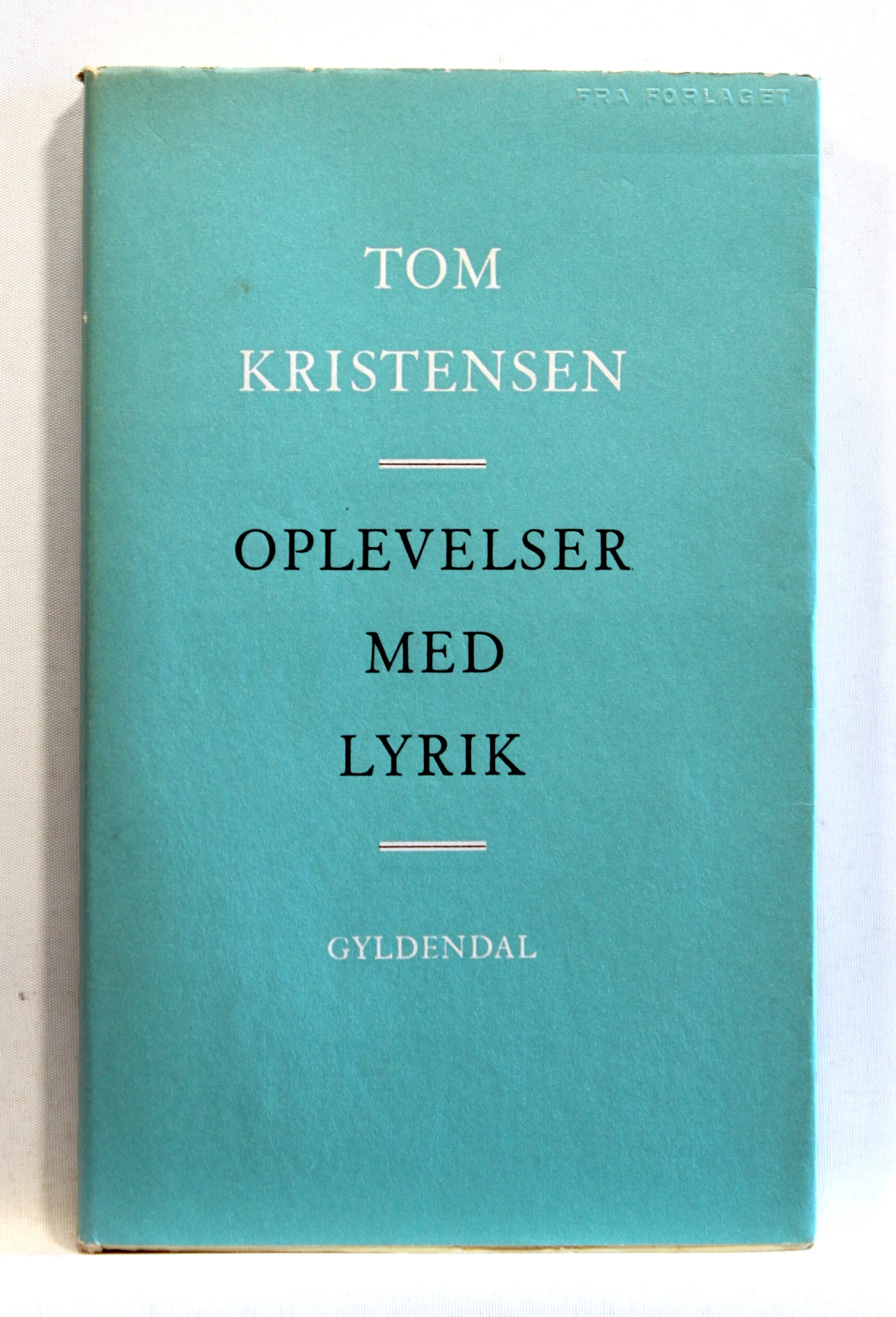 Oplevelser med lyrik