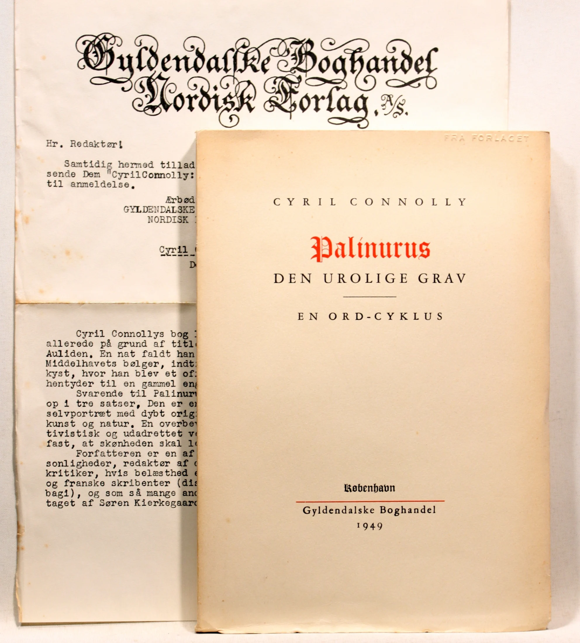 Palinurus. Den urolige Grav