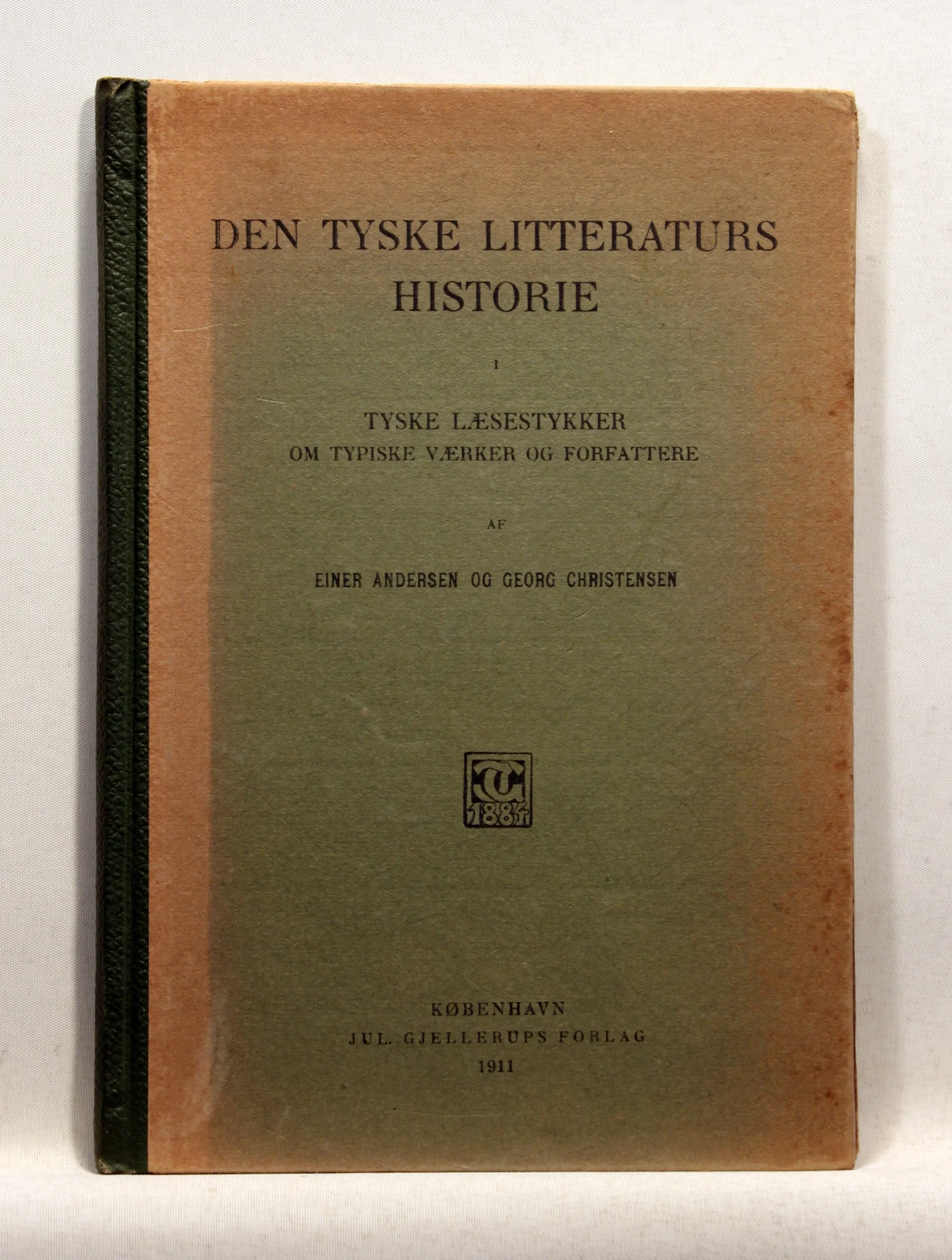 Den Tyske Litteraturs Historie i tyske Læsestykker om typiske Værker og Forfattere