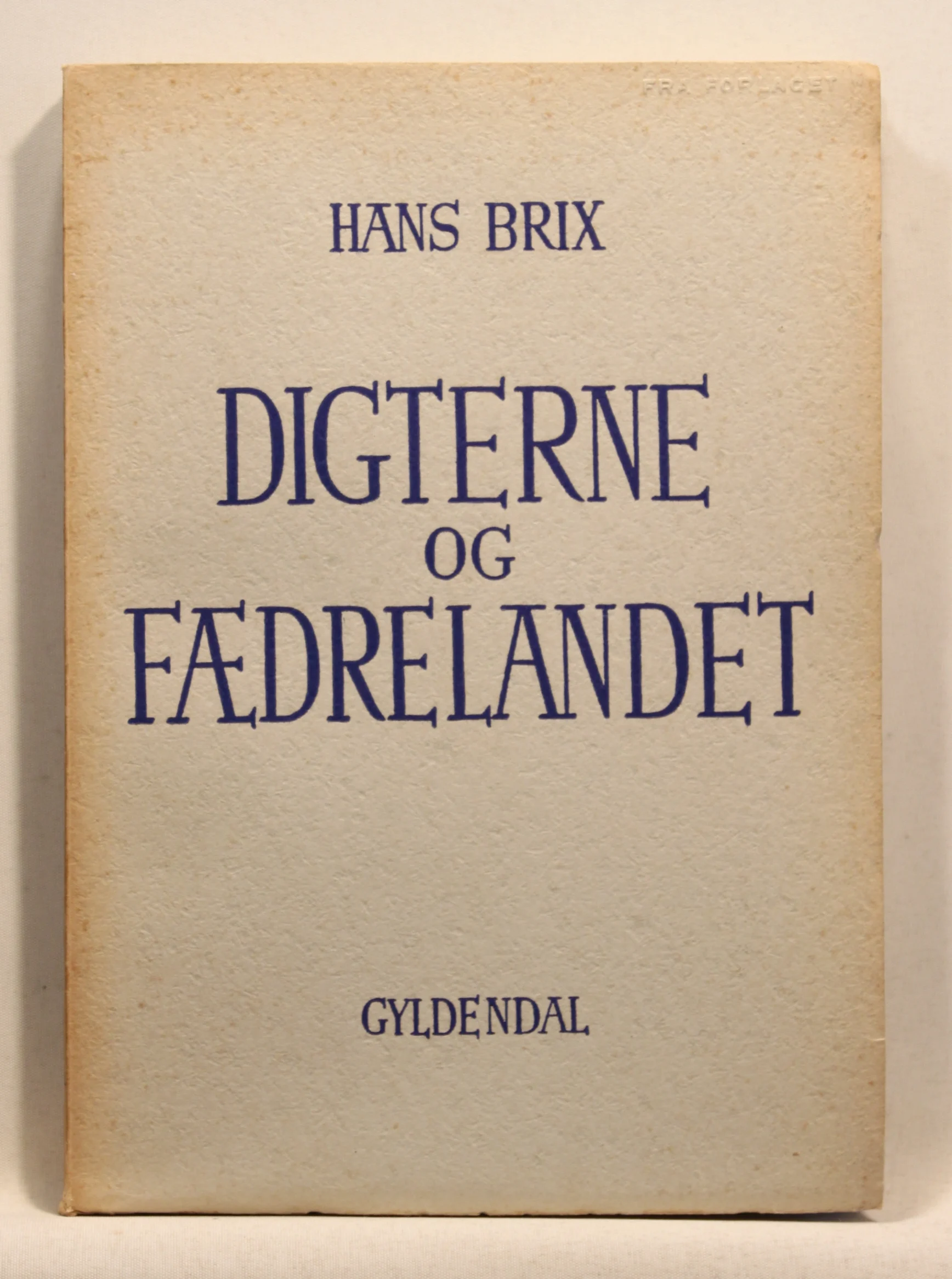 Digtere og Fædrelandet