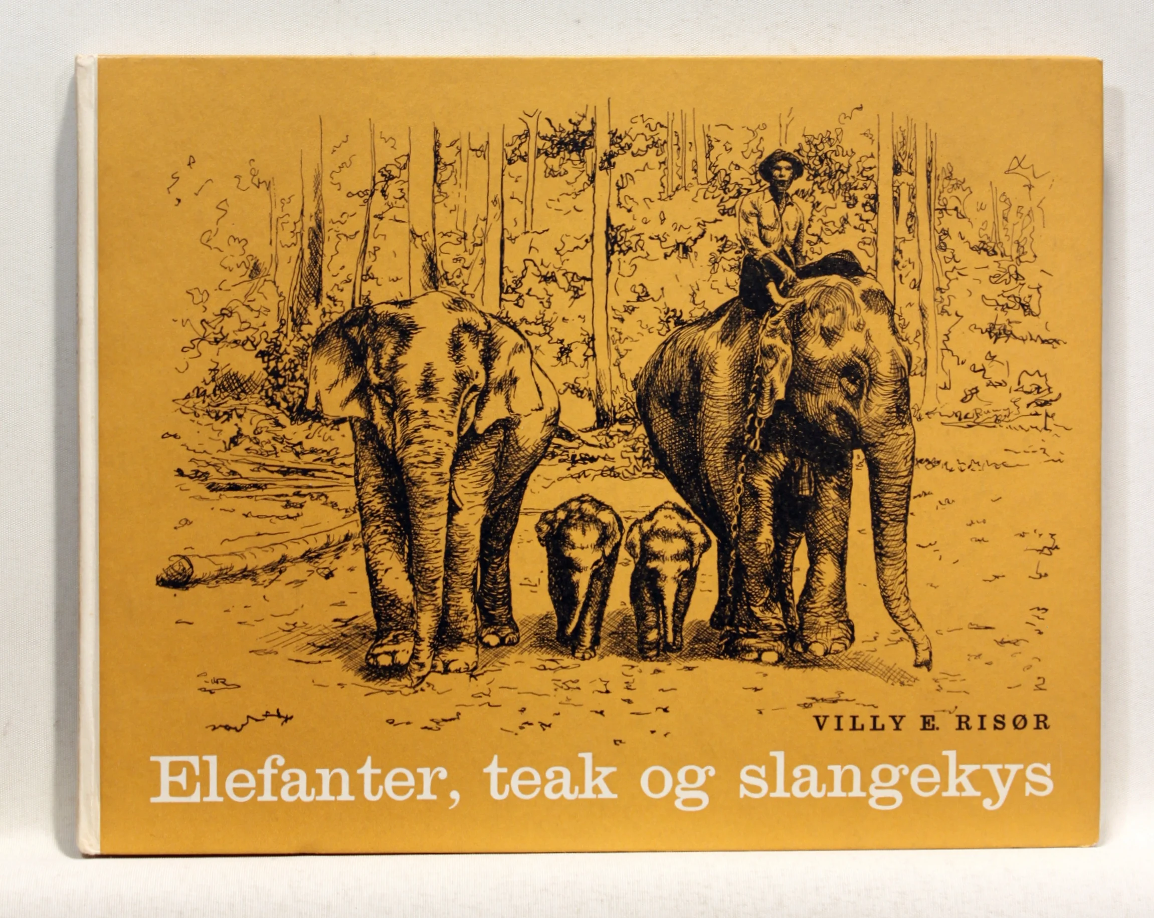 Elefanter, teak og slangekys